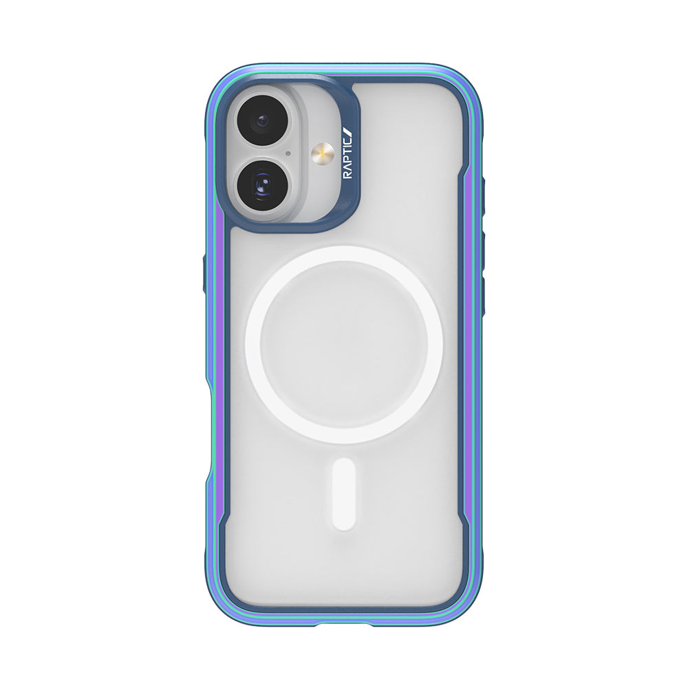 Raptic Shield Serisi iPhone 17 Magsafe Airbagli Şeffaf Arka Yüzey Telefon Kılıfı