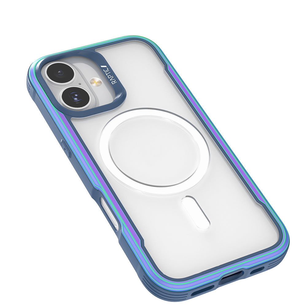Raptic Shield Serisi iPhone 17 Magsafe Airbagli Şeffaf Arka Yüzey Kılıf