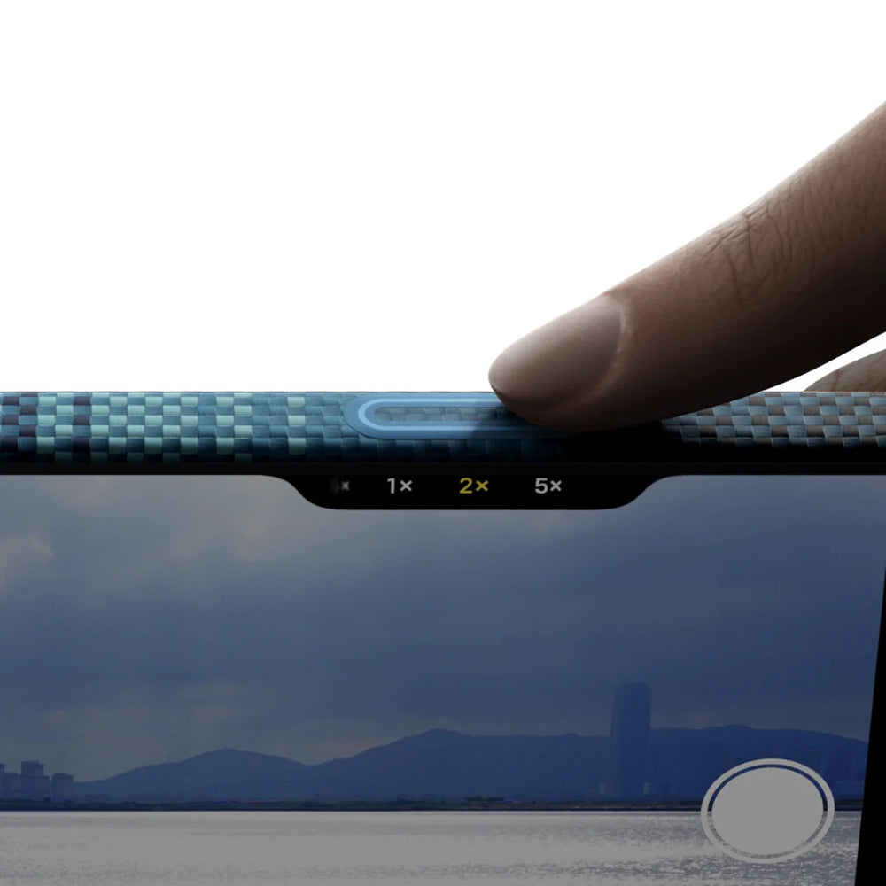 Pitaka Tactile Woven Sunset-Moonrise Serisi iPhone 17 M-safe Şarj Özellikli Aramid Fiber Kılıf
