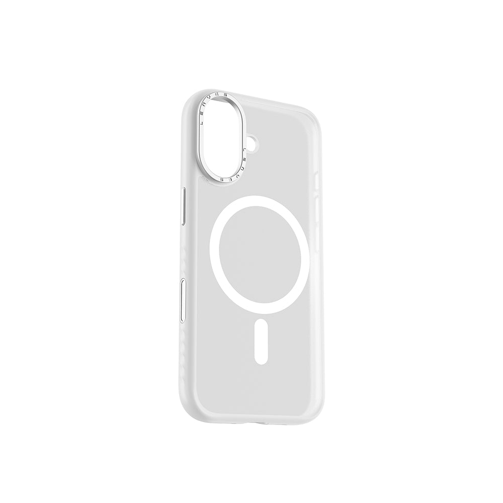 Lenyes CK226 iPhone 17 M-safe Şarj Özellikli Metal Kamera Standlı PC Kılıf