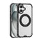 Mutural Obsidian Serisi iPhone 17 M-safe Şarj Özellikli Parmak Ring Standlı Airbag Tasarımlı Kılıf