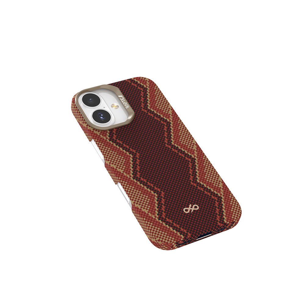 Raptic Aramid Skin Bionic Serisi iPhone 17 Kılıf Magsafe Telefon Kılıfı
