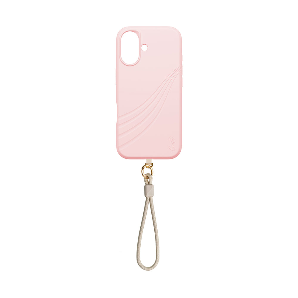 Coehl Serina iPhone 17 M-safe Şarj Özellikli Soft Arka Yüzey Askı İpli Kılıf