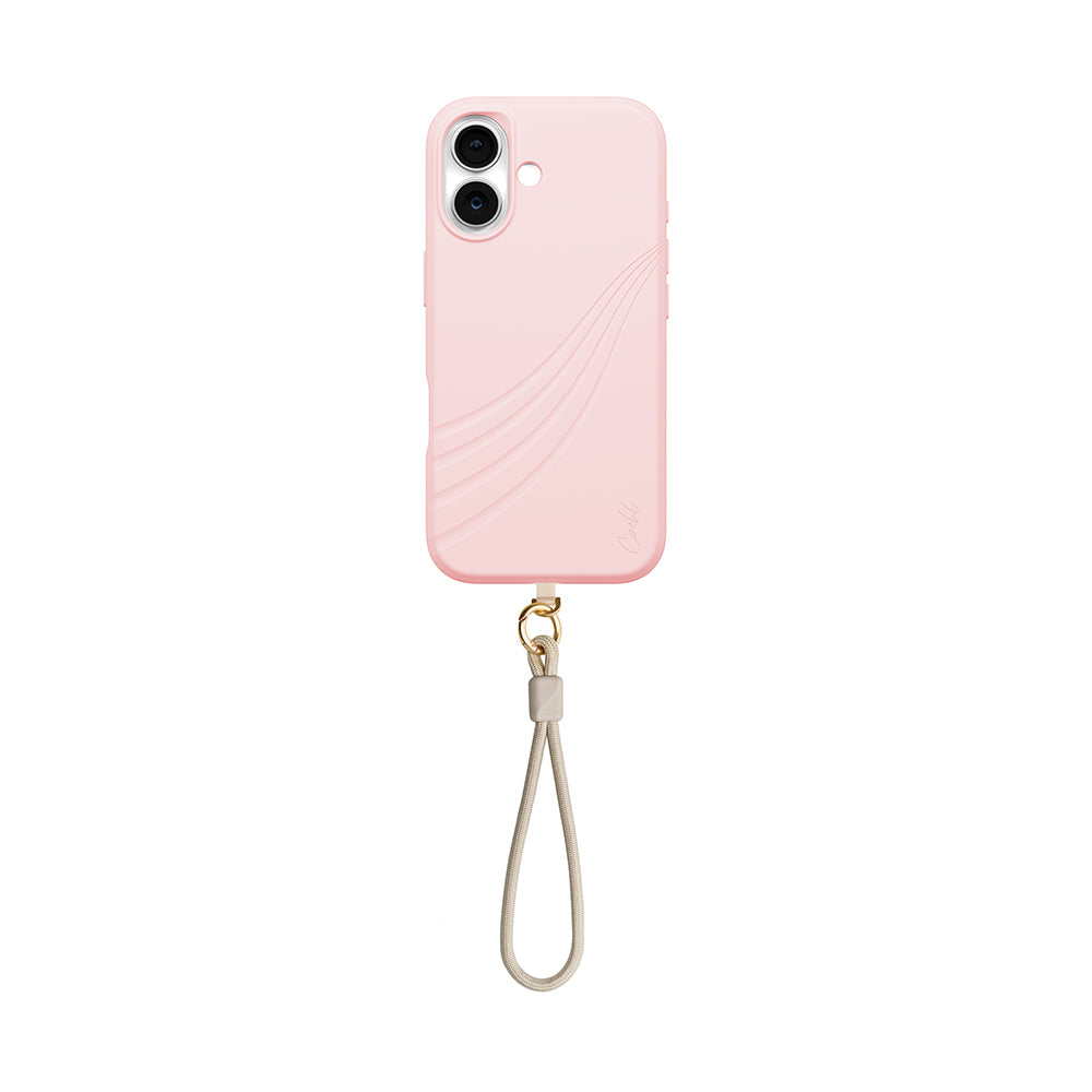 Coehl Serina iPhone 17 M-safe Şarj Özellikli Soft Arka Yüzey Askı İpli Kılıf