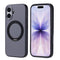 Cepax iPhone 17 M-Safe Şarj Özellikli Standlı Proton Silikon Kılıf