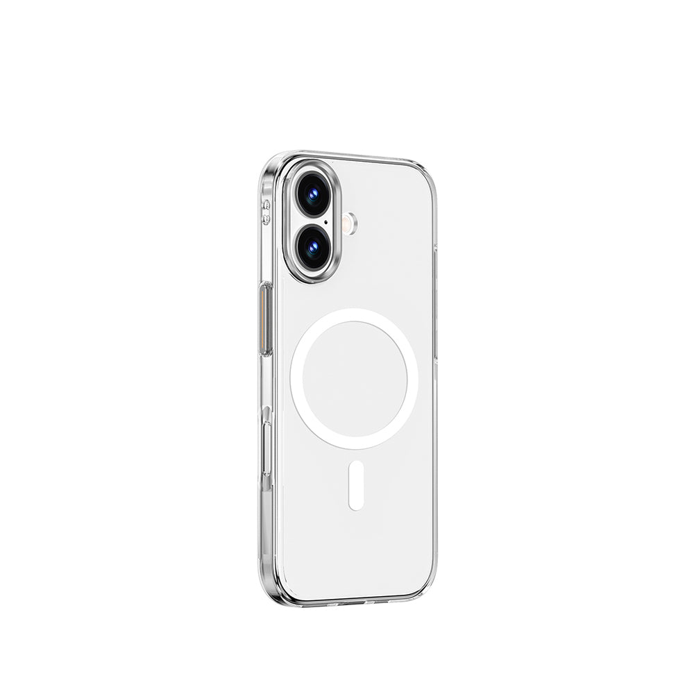Wiwu YXK-208 Invisible iPhone 17 Kılıf M-safe Ultra Sert PC Kılıf