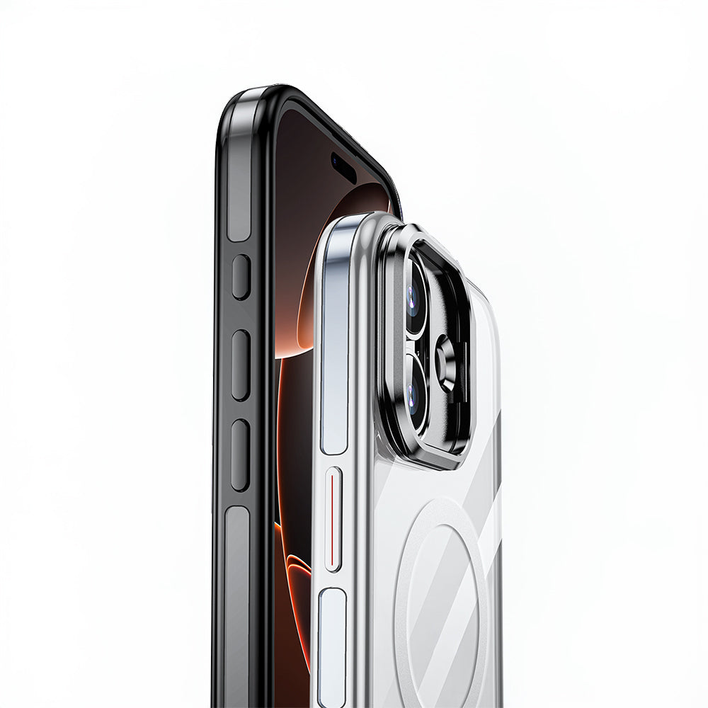 Wlons iPhone 17 M-safe Şarj Özellikli Standlı Efsane Kılıf