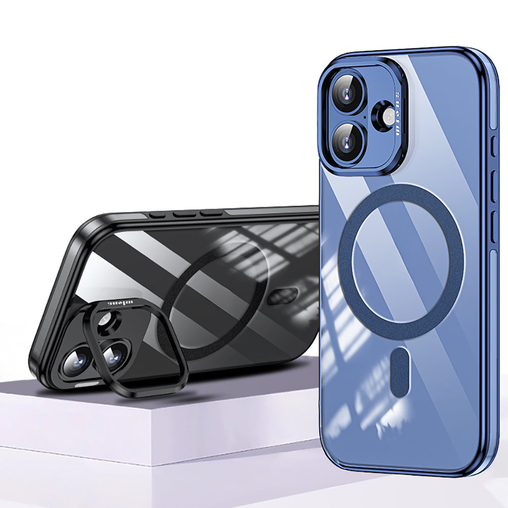 Wlons iPhone 17 M-safe Şarj Özellikli Standlı Efsane Kılıf