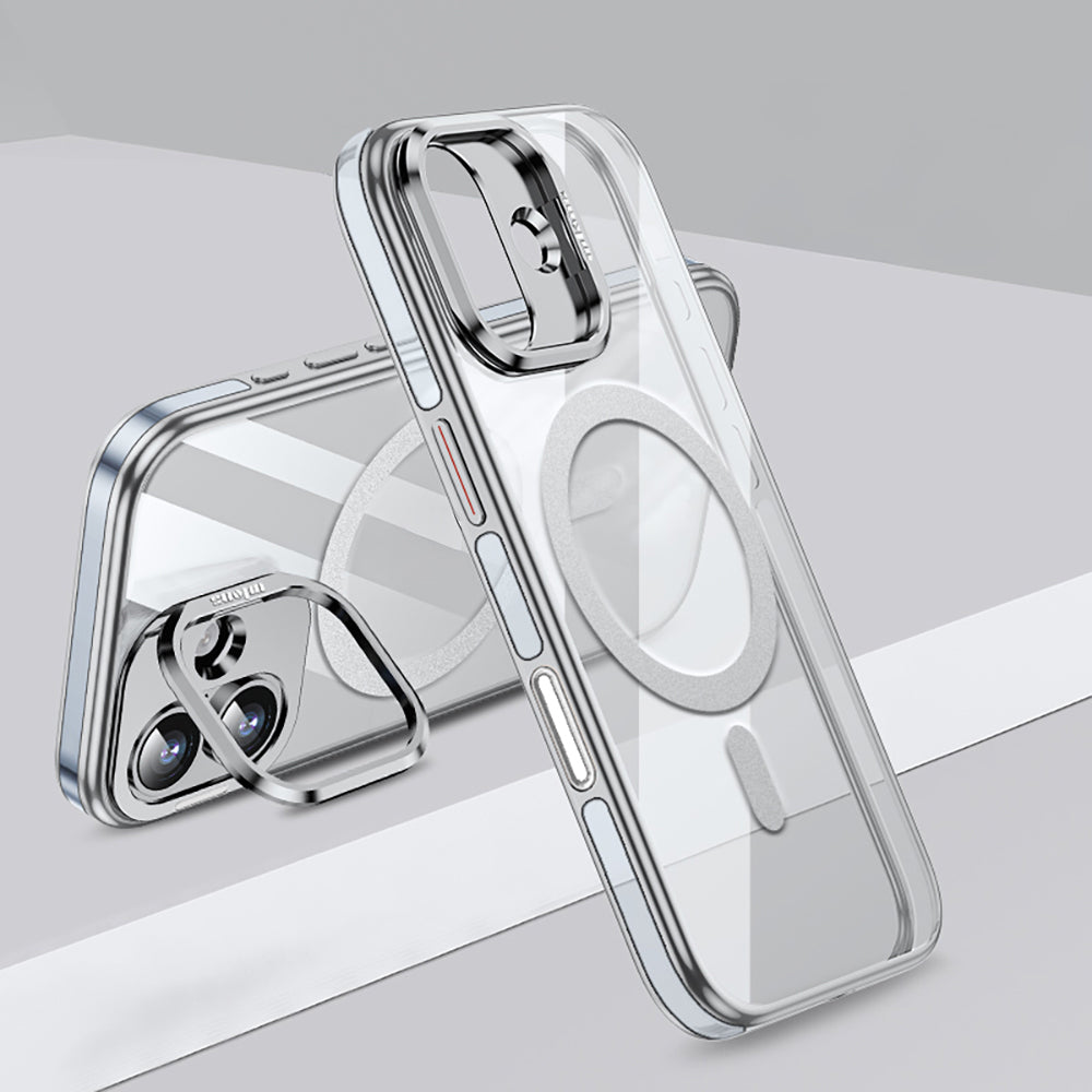 Wlons iPhone 17 M-safe Şarj Özellikli Standlı Efsane Kılıf