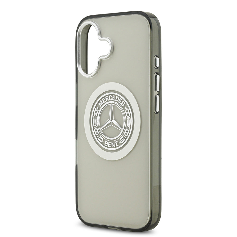 Mercedes Benz iPhone 17 Orjinal Lisanslı M-safe Şarj Özellikli Çift Katmanlı PC Nostaljik Yıldız Dizayn Kılıf