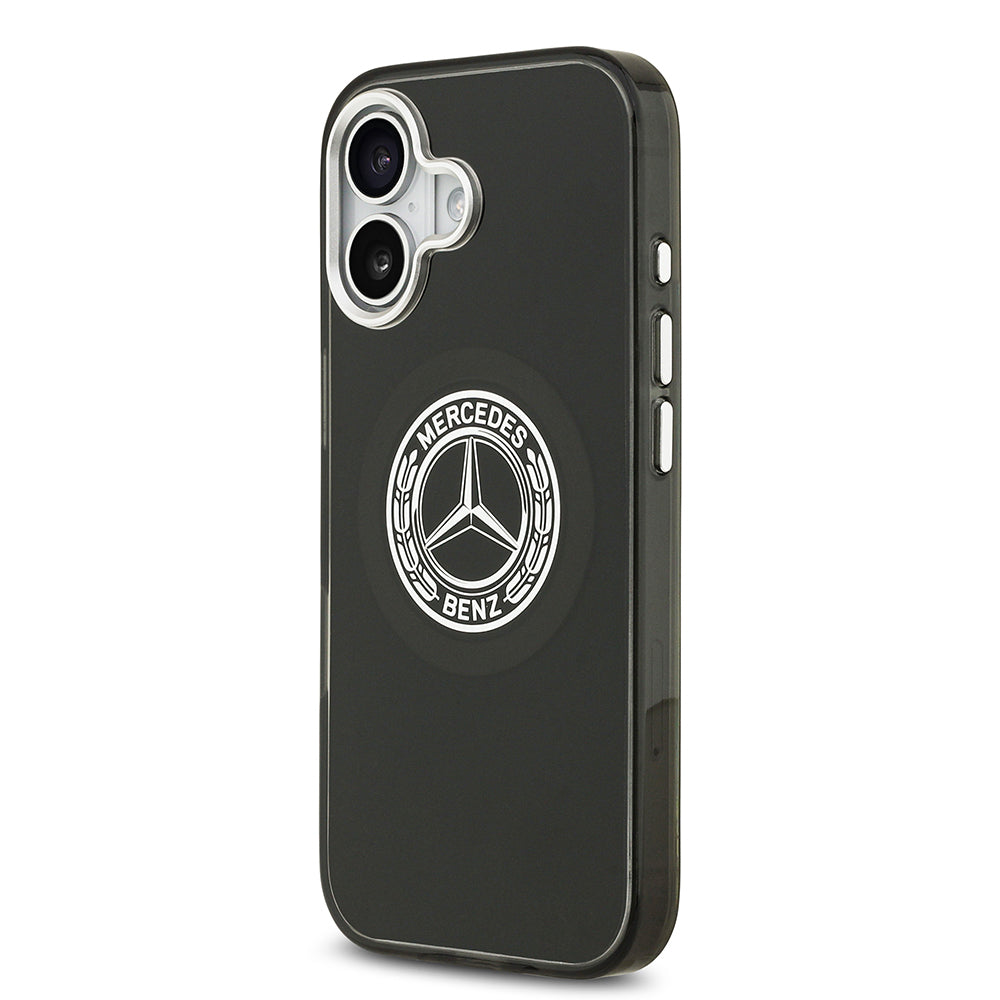 Mercedes Benz iPhone 17 Orjinal Lisanslı M-safe Şarj Özellikli Çift Katmanlı PC Nostaljik Yıldız Dizayn Kılıf