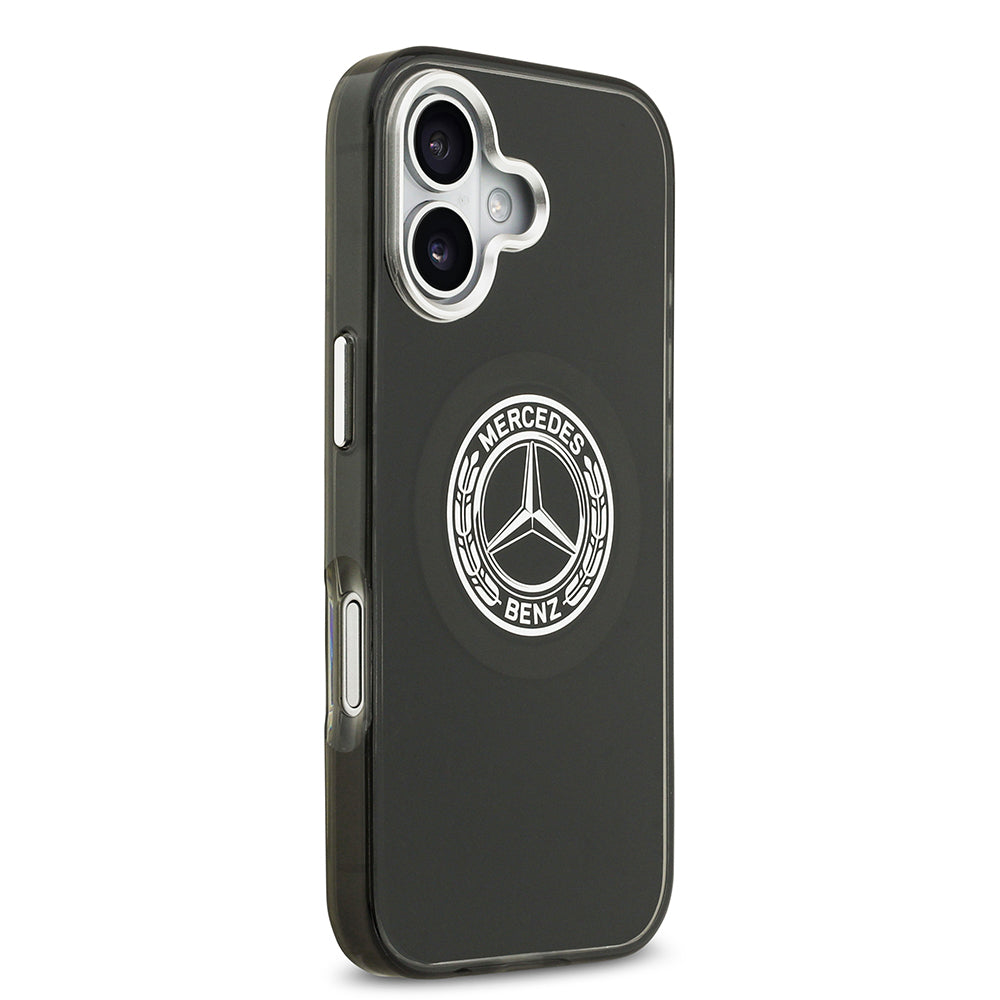 Mercedes Benz iPhone 17 Orjinal Lisanslı M-safe Şarj Özellikli Çift Katmanlı PC Nostaljik Yıldız Dizayn Kılıf