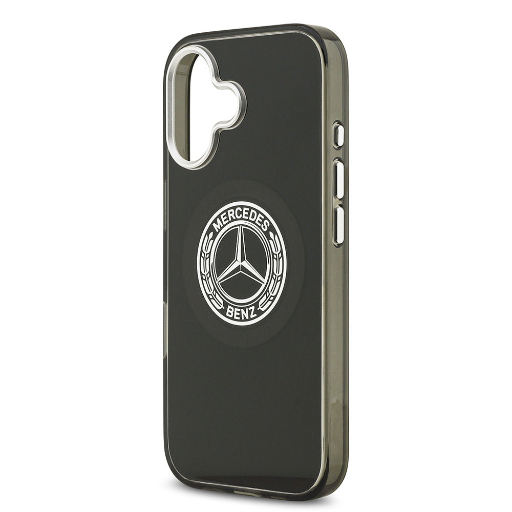 Mercedes Benz iPhone 17 Orjinal Lisanslı M-safe Şarj Özellikli Çift Katmanlı PC Nostaljik Yıldız Dizayn Kılıf