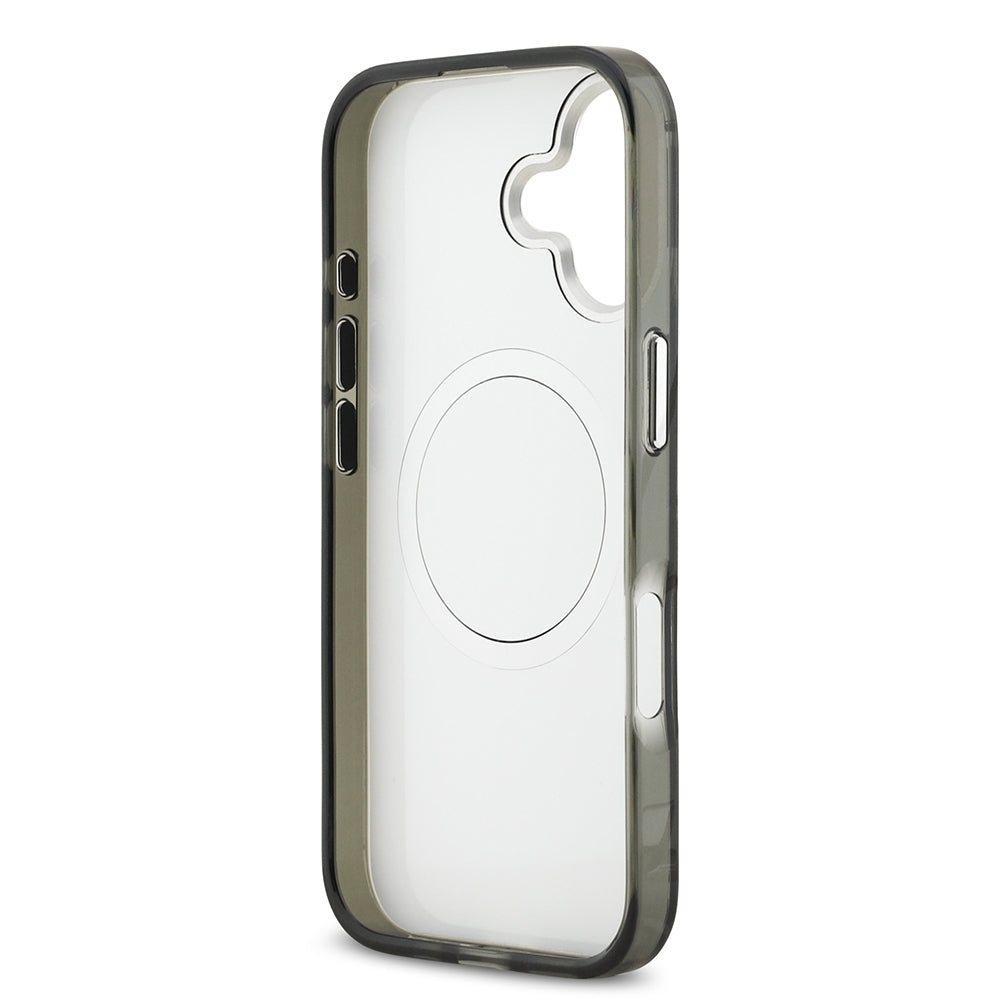 Karl Lagerfeld iPhone 17 Orjinal Lisanslı M-safe Şarj Özellikli IML Baskılı Monogram Dizayn Kılıf