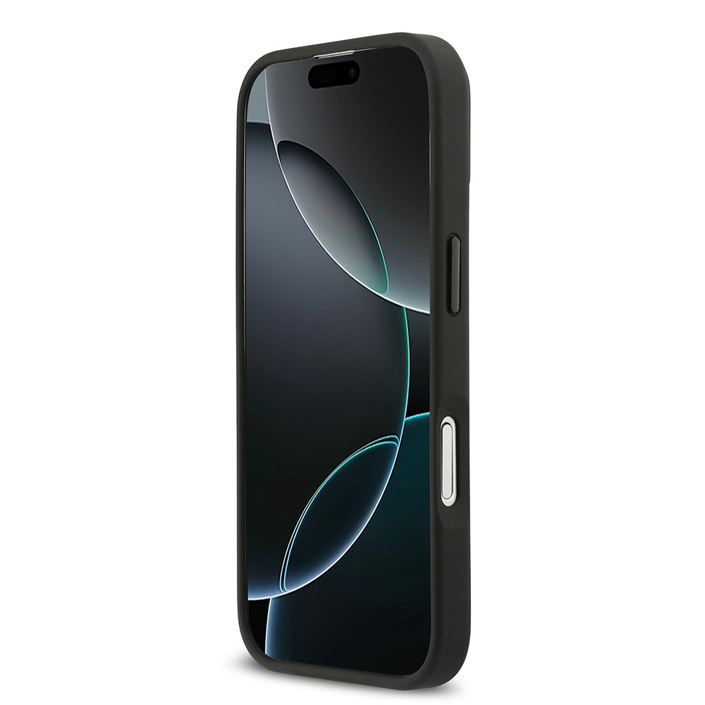 TUMI iPhone 17 Orjinal Lisanslı Deri Dikey Kartlıklı Telefon Kılıfı