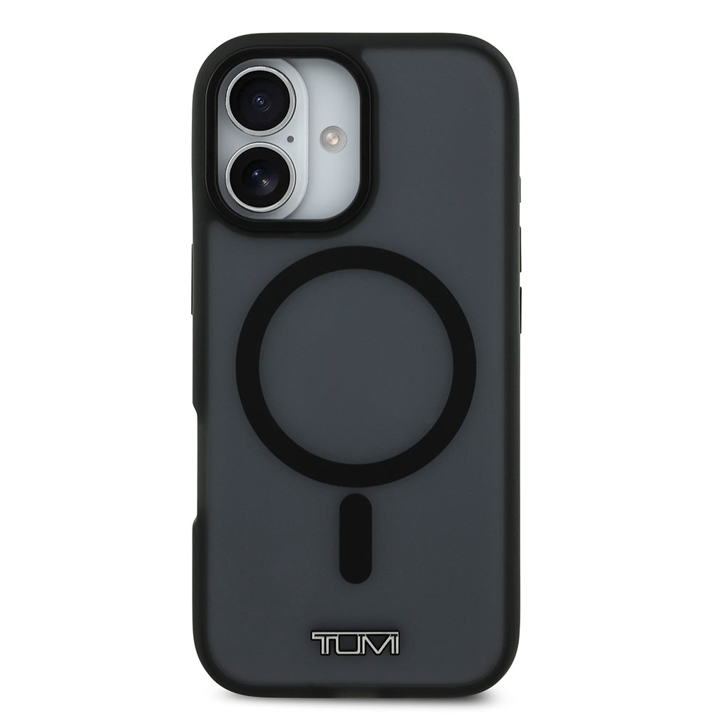 TUMI iPhone 17 Orjinal Lisanslı M-safe Şarj Özellikli Buzlu Transparan Telefon Kılıfı