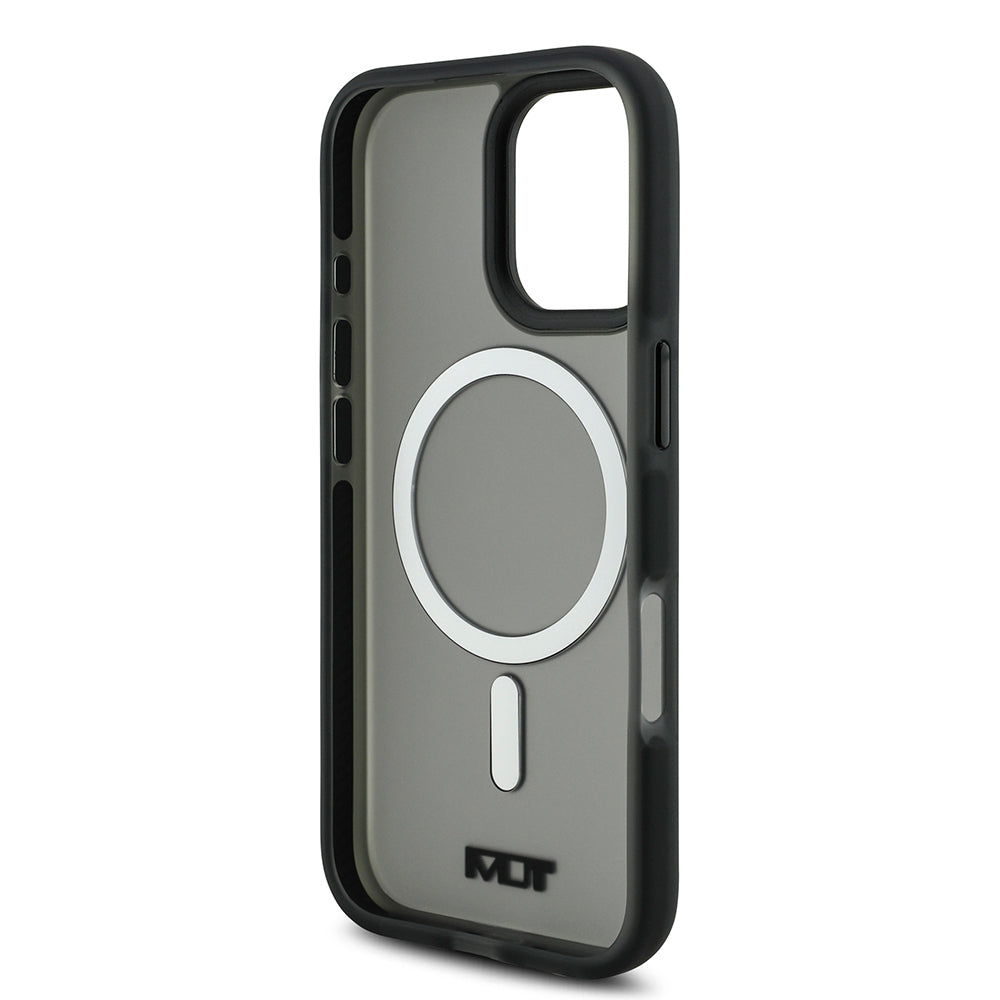 TUMI iPhone 17 Orjinal Lisanslı M-safe Şarj Özellikli Buzlu Transparan Telefon Kılıfı