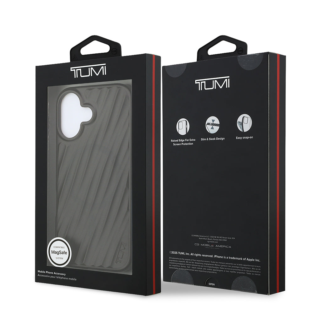 TUMI iPhone 17 Orjinal Lisanslı M-safe Şarj Özellikli Transparan Telefon Kılıfı