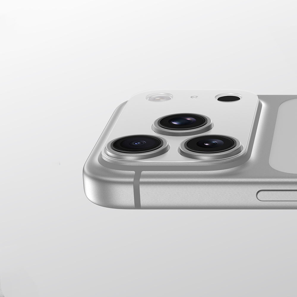 Amazingthing iPhone 17 Pro Parmak İzi Bırakmayan Kamera Lens Çerçeve Koruyucu