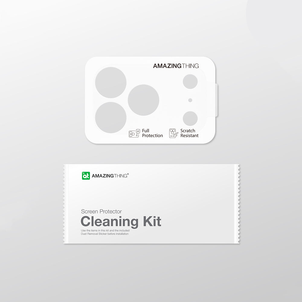Amazingthing iPhone 17 Pro Parmak İzi Bırakmayan Kamera Lens Çerçeve Koruyucu