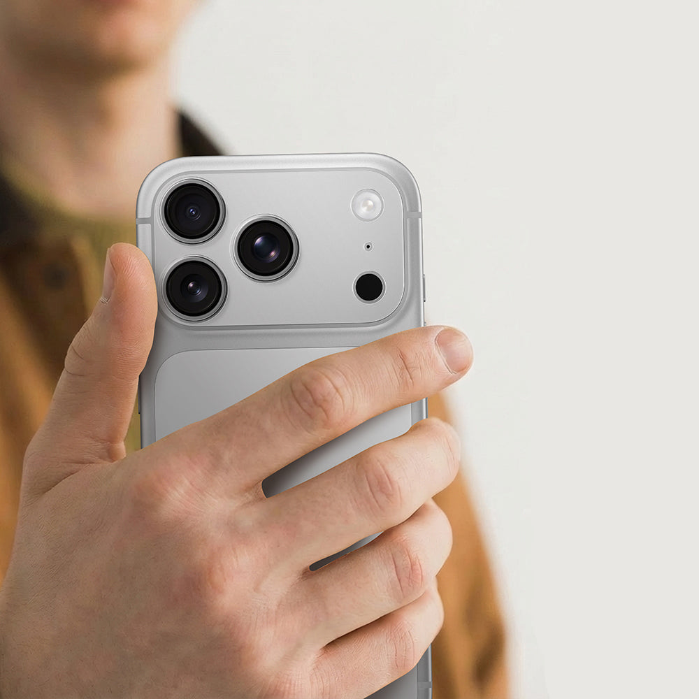 Amazingthing iPhone 17 Pro Parmak İzi Bırakmayan Kamera Lens Çerçeve Koruyucu