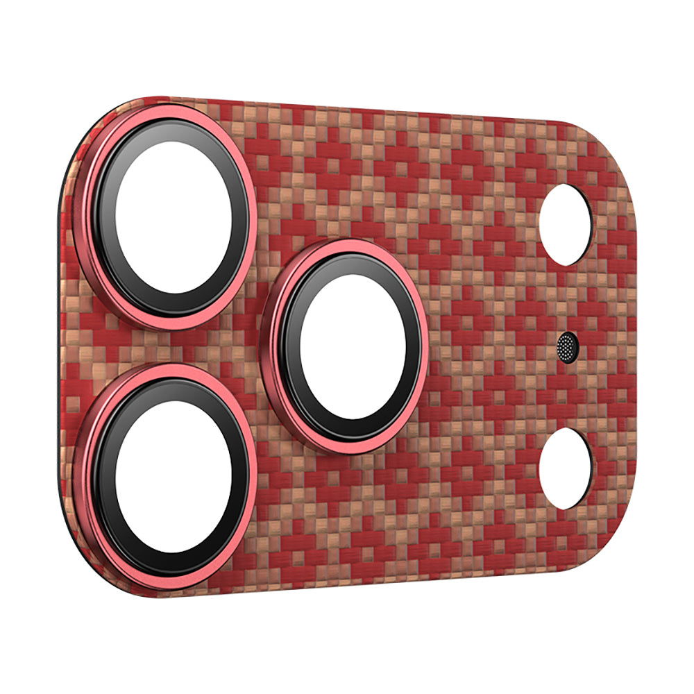 Benks ArmorWarrior ArmorGrid Serisi iPhone 17 Pro Kevlar Kamera Lens Koruyucu