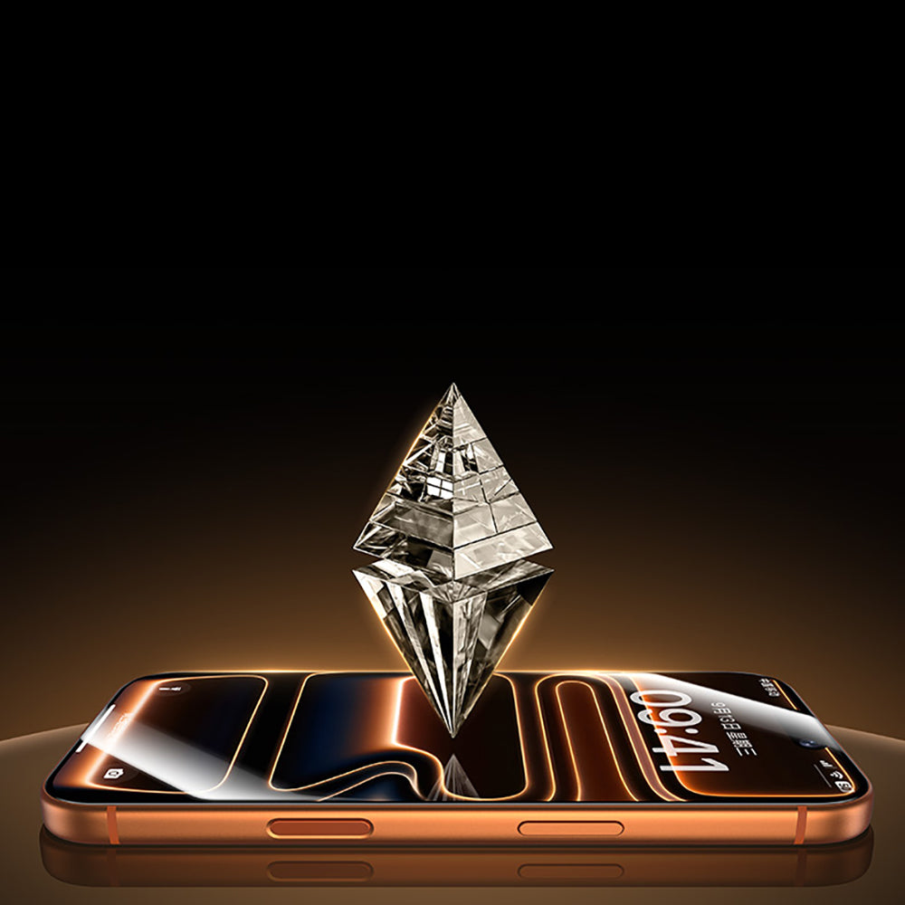 Benks Glass Warrior 2.0 AR-EZFita iPhone 17 Pro Cam Ekran Koruyucu + Kolay Uygulama Aparatı