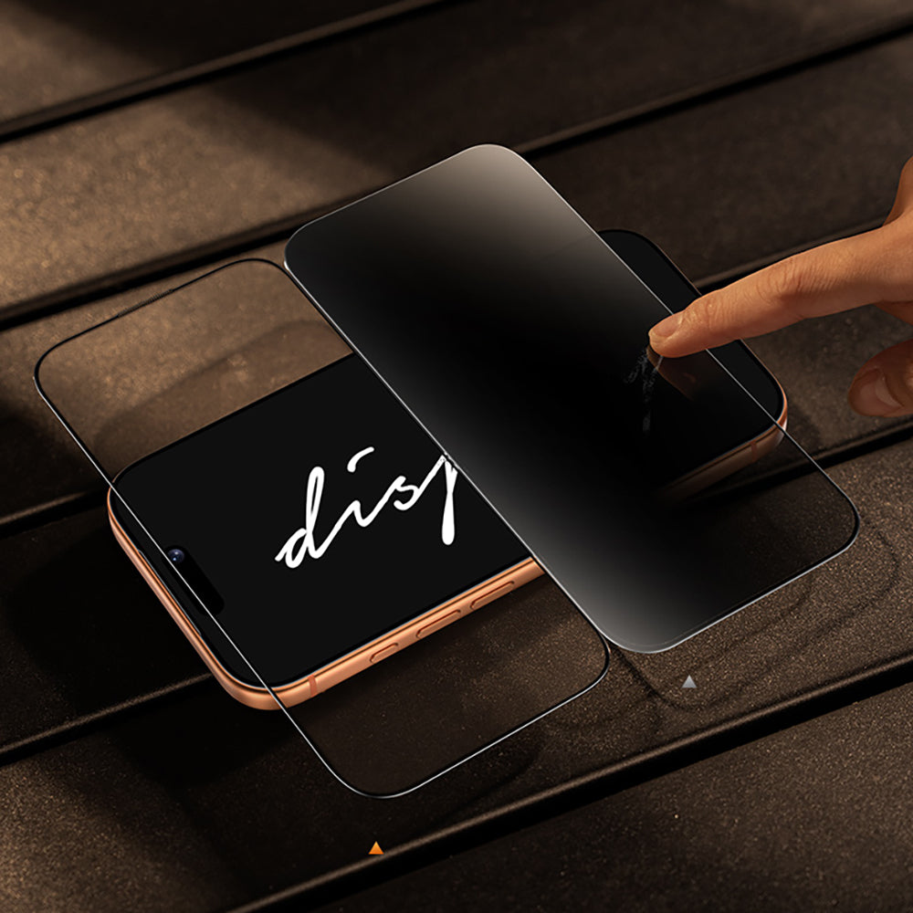 Benks Glass Warrior 2.0 EZFita iPhone 17 Pro Privacy Hayalet Cam Ekran Koruyucu + Kolay Uygulama Aparatı