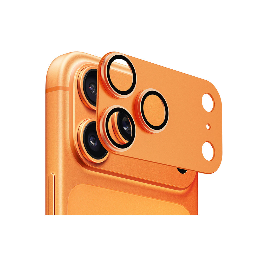 Go Des FC007 Titanyum Serisi iPhone 17 Pro Anti Reflective Kamera Lens Koruyucu