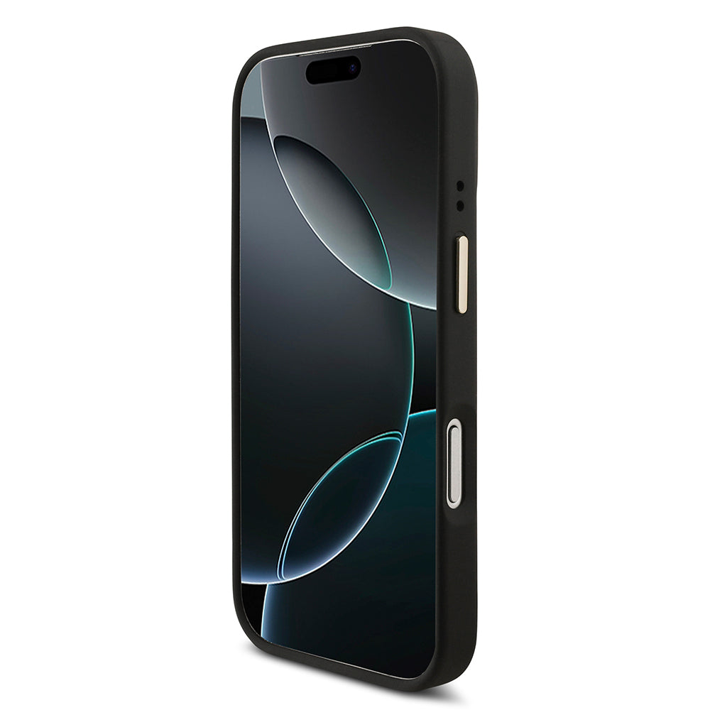 Guess iPhone 17 Pro Orjinal Lisanslı 4G ve Yazı Logolu Kılıf + Ekran Koruyucu + Lens Koruyucu 3in1 Aksesuar Seti