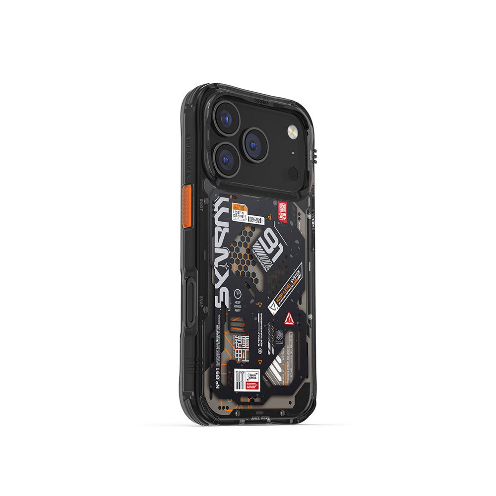 Skinarma Spectra iPhone 17 Pro Desenli Airbag Tasarımlı Kılıf