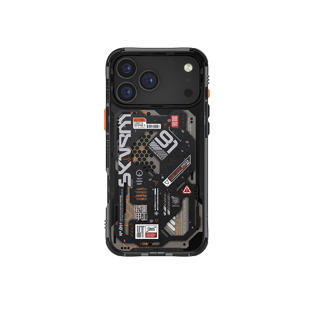 Skinarma Spectra iPhone 17 Pro Desenli Airbag Tasarımlı Kılıf