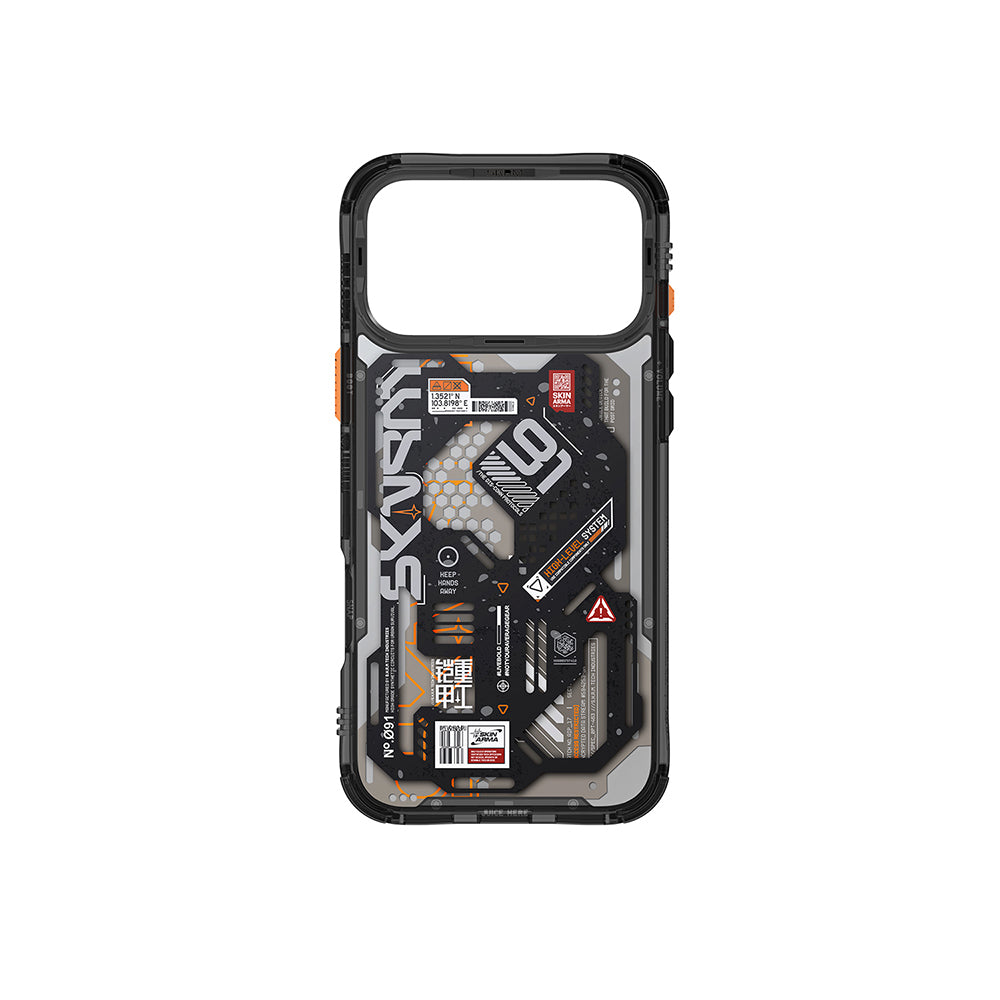 Skinarma Spectra iPhone 17 Pro Desenli Airbag Tasarımlı Kılıf