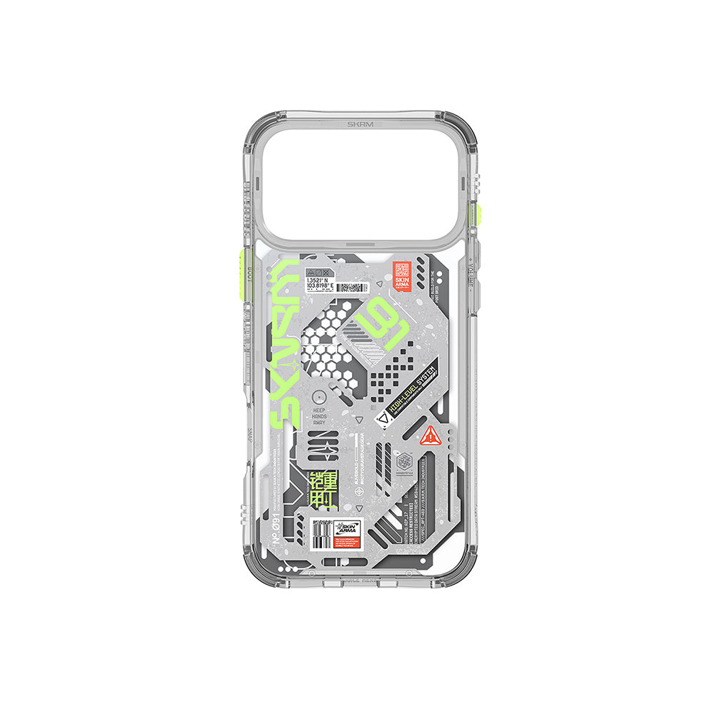 Skinarma Spectra iPhone 17 Pro Desenli Airbag Tasarımlı Kılıf
