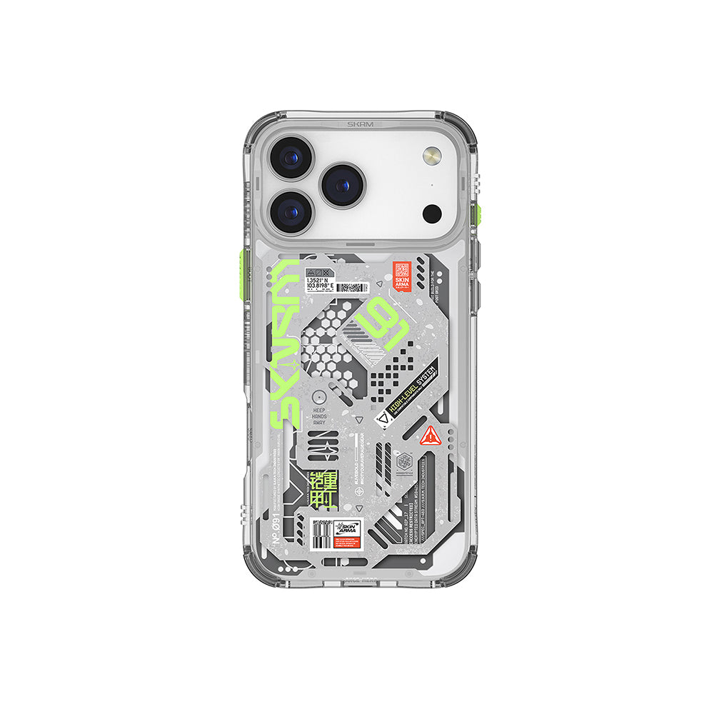 Skinarma Spectra iPhone 17 Pro Desenli Airbag Tasarımlı Kılıf