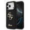 Guess iPhone 17 Pro Orjinal Lisanslı Grained Yazı Logolu Telefon Kılıfı