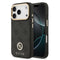 Guess iPhone 17 Pro Orjinal Lisanslı M-safe Şarj Özellikli Gold Metal Kamera Çerçeveli Taşlı 4G Logolu Kılıf