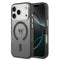Guess iPhone 17 Pro Orjinal Lisanslı M-safe Şarj Özellikli IML Baskılı Üçgen Logolu Metal Kamera Çerçeveli Kılıf