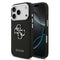 Guess iPhone 17 Pro Orjinal Lisanslı PU Deri 4G Büyük Metal Logo Dizaynlı Telefon Kılıfı