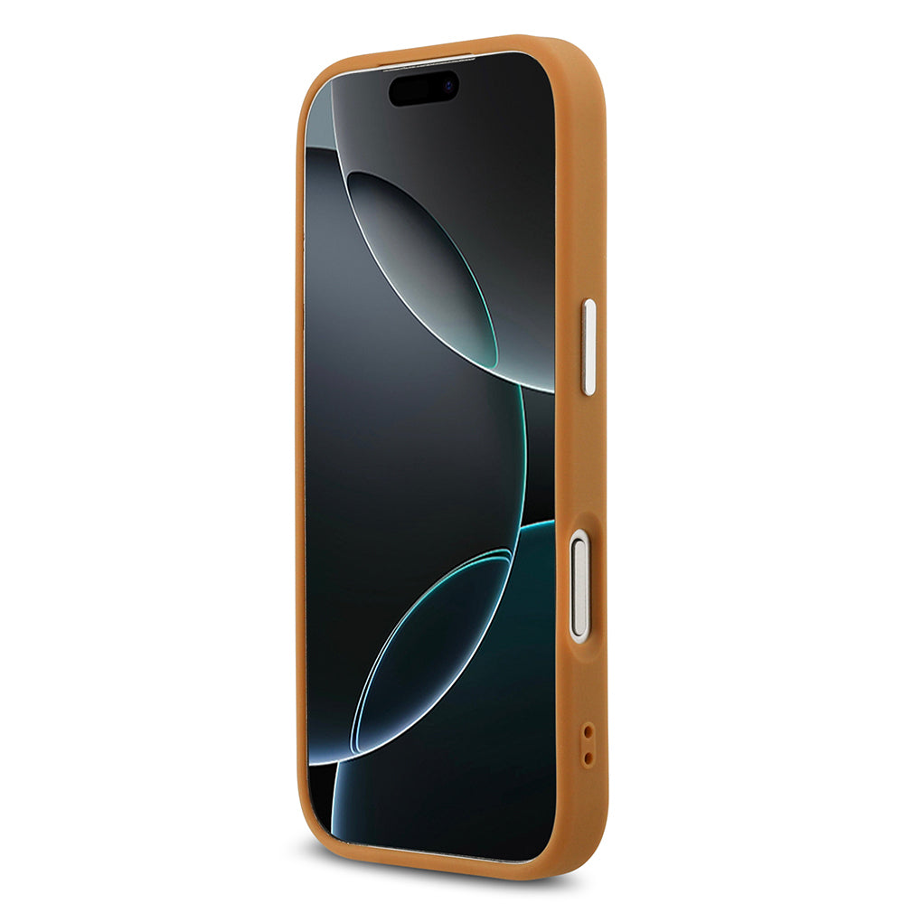 Karl Lagerfeld iPhone 17 Pro Orjinal Lisanslı M-safe Şarj Özellikli Metal Kamera ve Buton Tasarımlı Paris RSG PU Deri Kılıf