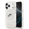 Karl Lagerfeld iPhone 17 Pro Orjinal Lisanslı Parlayan Simli Karl & Choupette Heads Kılıf