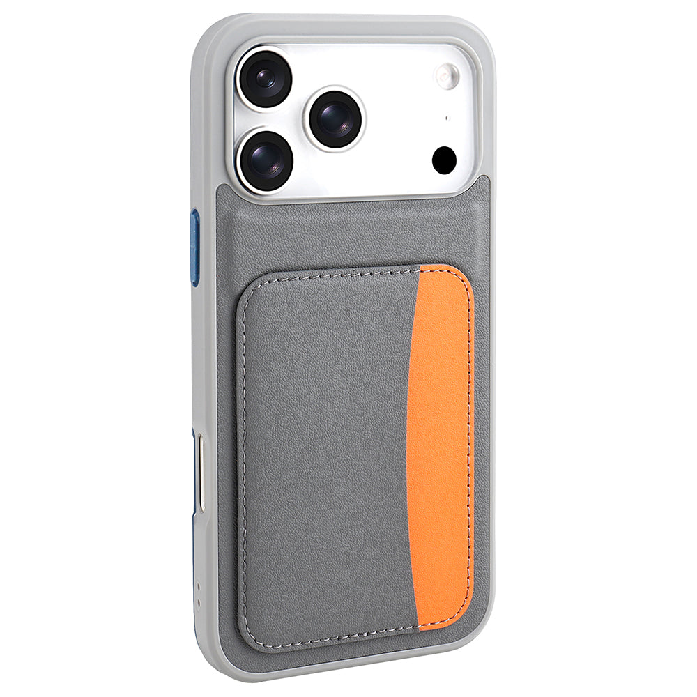 Cepax iPhone 17 Pro Kartlıklı X-Kart Silikon Kılıf