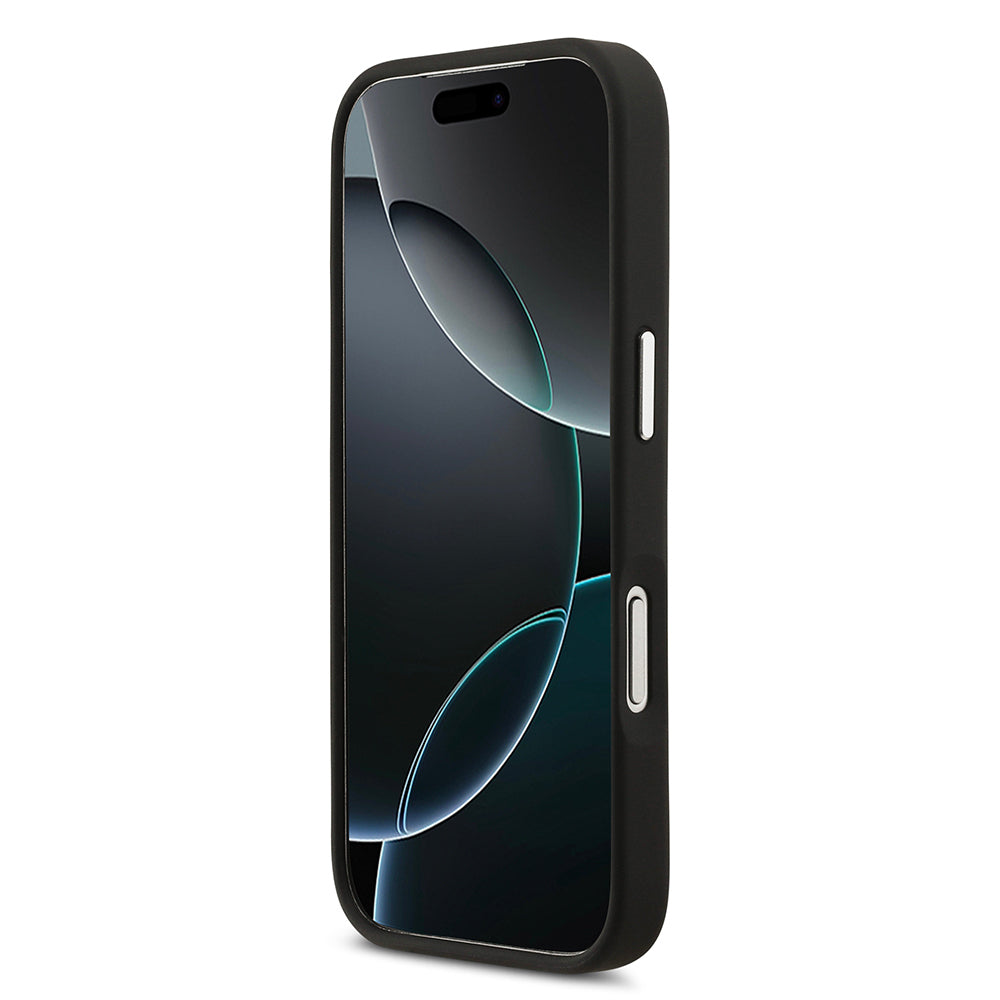 Lacoste iPhone 17 Pro Orjinal Lisanslı M-safe Şarj Özellikli Champs Elysees PU Deri Tasarımlı Kılıf