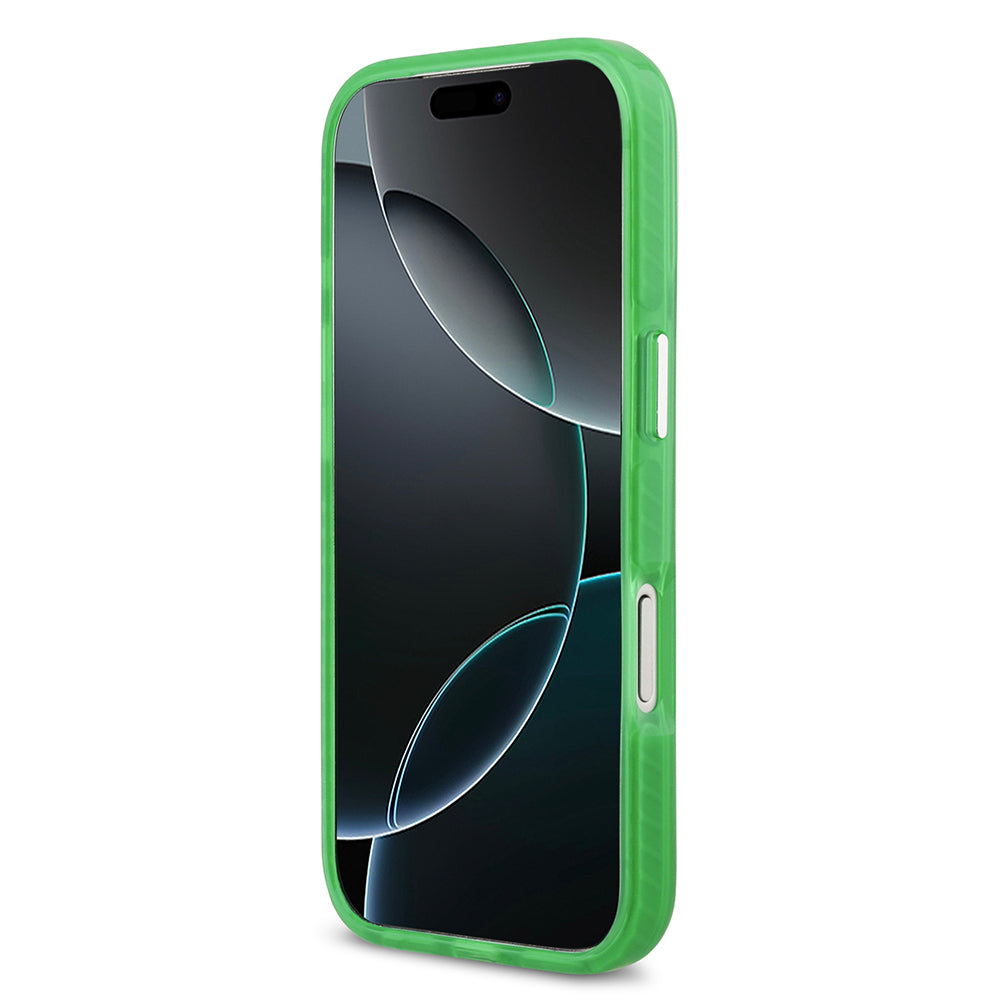 Lacoste iPhone 17 Pro Orjinal Lisanslı M-safe Şarj Özellikli İkonik Timsah Logolu Buzlu Kılıf