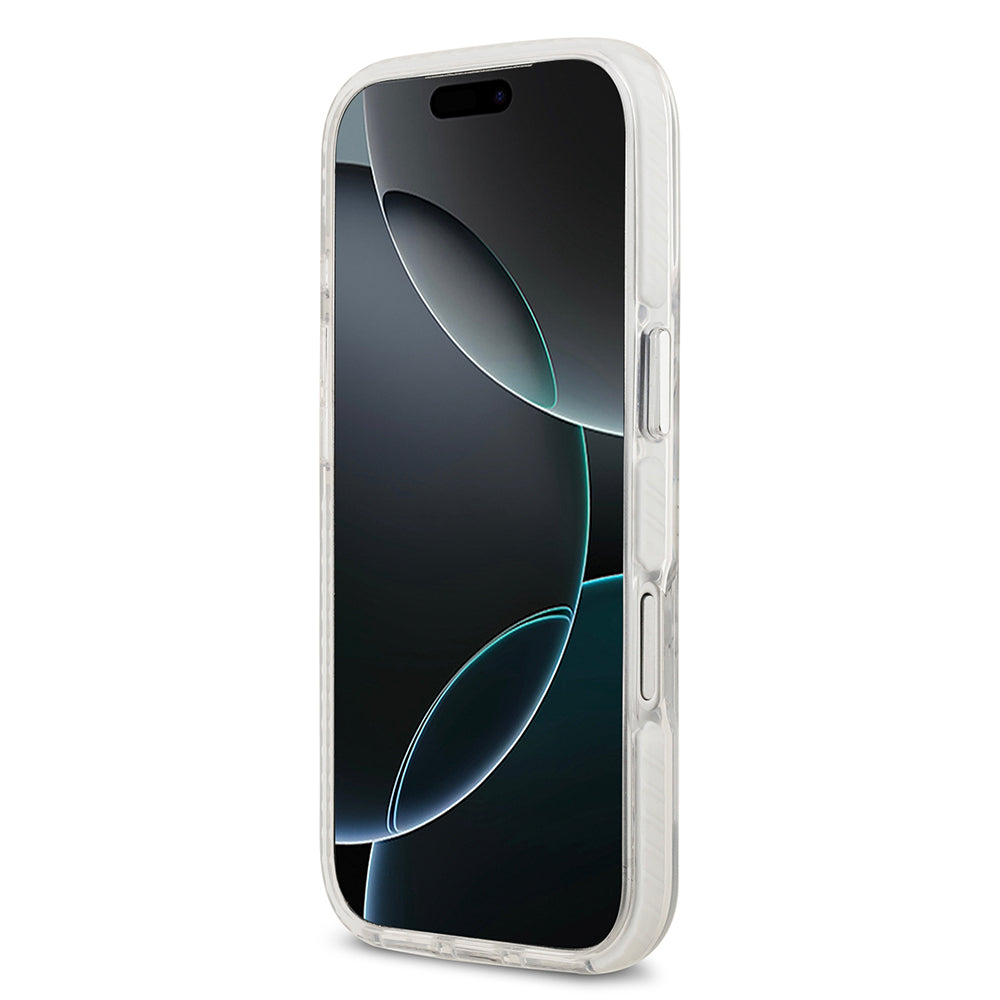 Lacoste iPhone 17 Pro Orjinal Lisanslı M-safe Şarj Özellikli İkonik Timsah Logolu Buzlu Kılıf