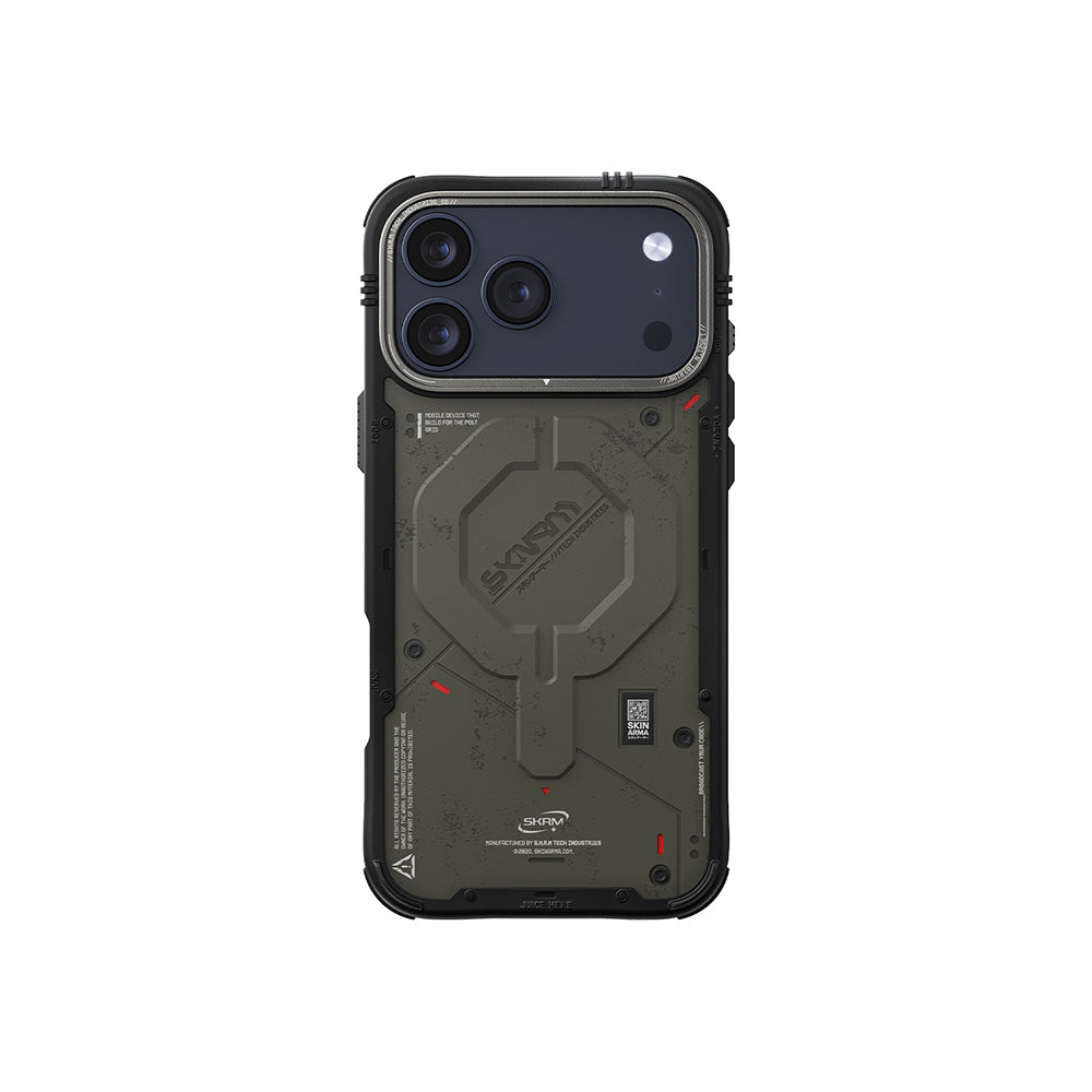 Skinarma Vigor iPhone 17 Pro M-Safe Şarj Özellikli Airbag Tasarımlı Telefon Kılıfı