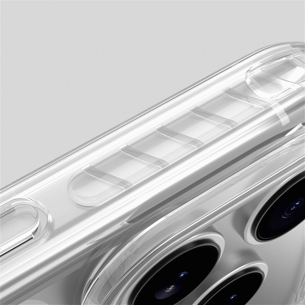 AmazingThing Titan Pro MagSpin iPhone 17 Pro M-Safe Şarj Özellikli Airbag Tasarımlı Standlı Kılıf