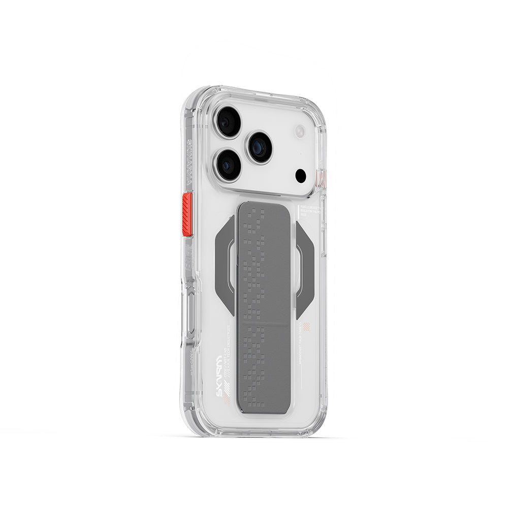 Skinarma Haxa iPhone 17 Pro M-Safe Airbag Tasarımlı Standlı Telefon Kılıfı