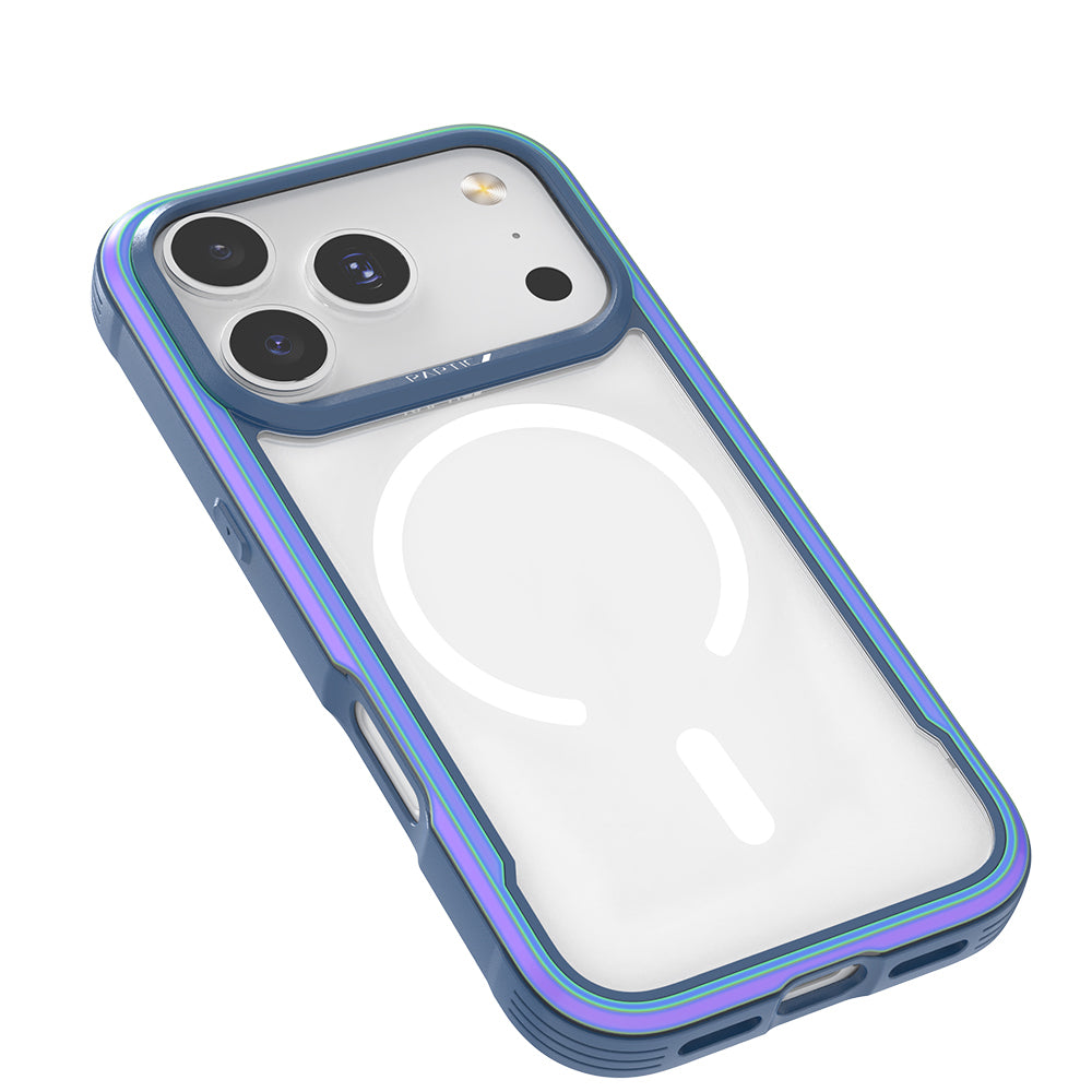 Raptic Shield Serisi iPhone 17 Pro Magsafe Airbagli Şeffaf Arka Yüzey Kılıf