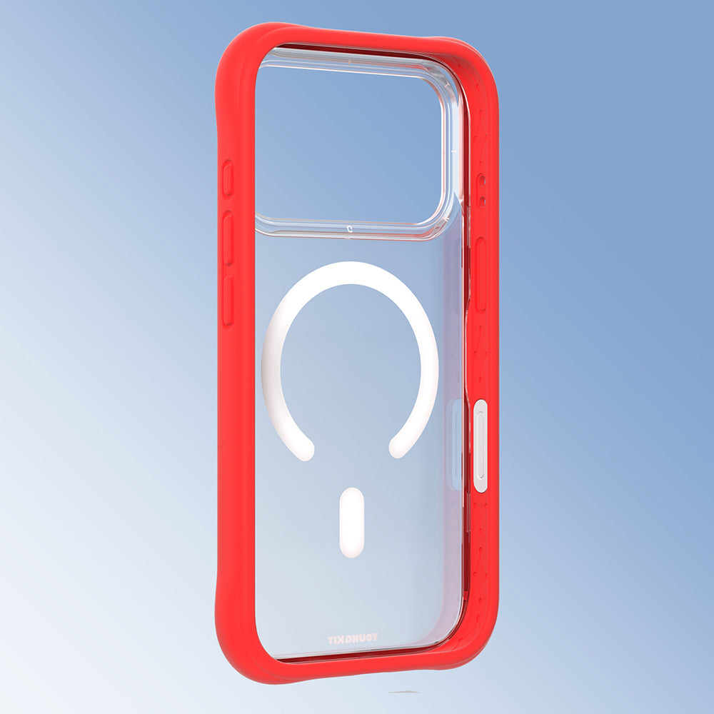 Youngkit Dynamic 2 Serisi iPhone 17 Pro Kılıf M-safe Şarj Özellikli Airbagli Telefon Kılıfı
